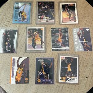 Kobe Bryant Los Angeles Lakers Basketball Collectible Trading Cards Bundle